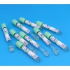 淺綠色管帽含肝素鈉抗凝劑及分離膠PET真空采血管_抽血管